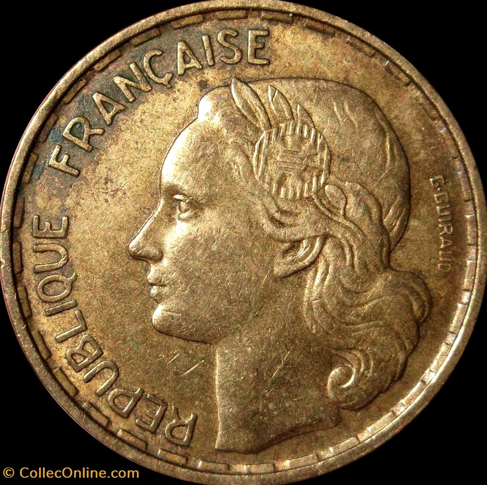 monnaies 50 francs 1952