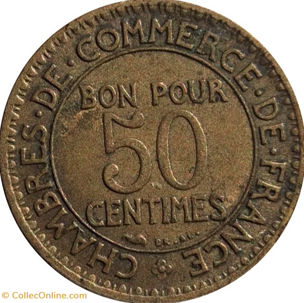 50 centimes Chambres de Commerce 1928 Paris F.191/10 monnaies 50 centimes chambres de commerce 1928 paris f 191 10