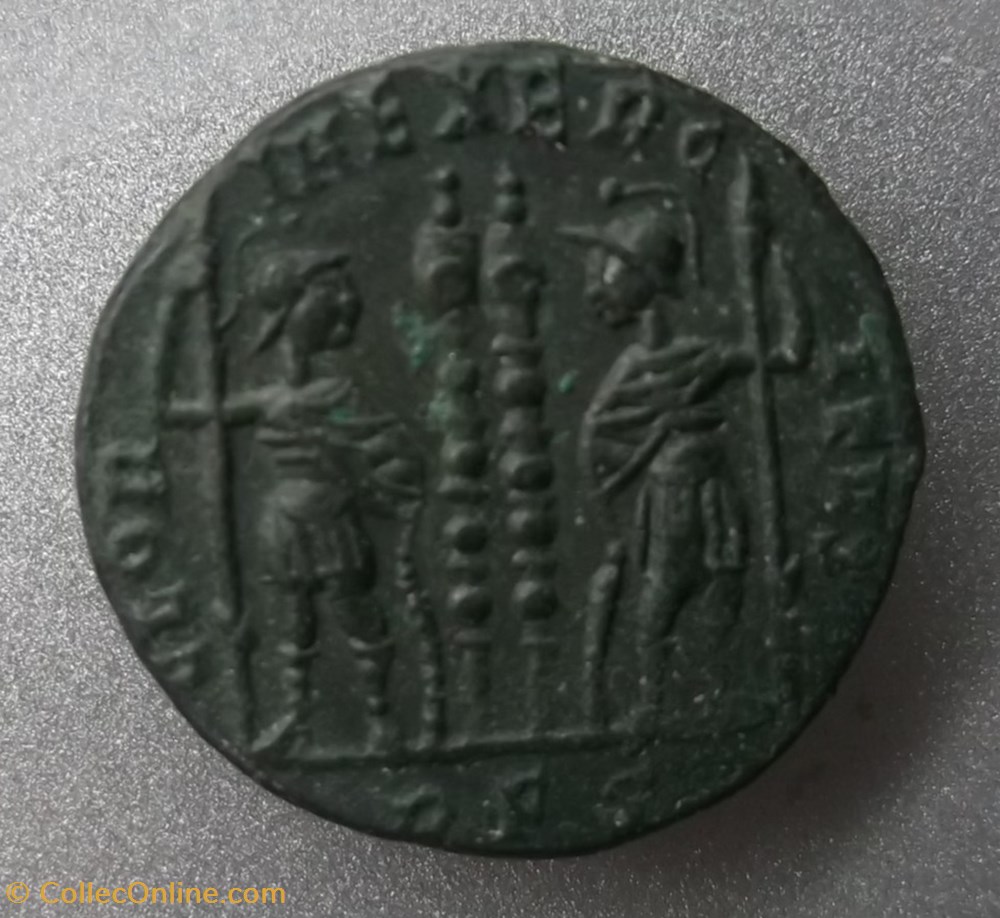 CONSTANTIN II RIC 328 ROME monnaies antiques romaines republicaines imperiales constantin ii ric 328 rome