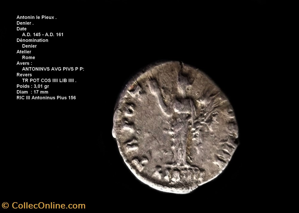 ANTONIN LE PIEUX monnaies antiques romaines republicaines imperiales antonin le pieux