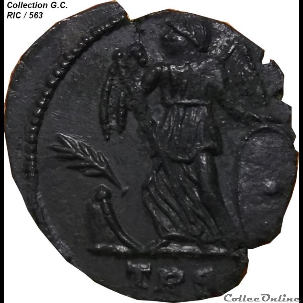 monnaie antique romaine constantinopolis ric 563