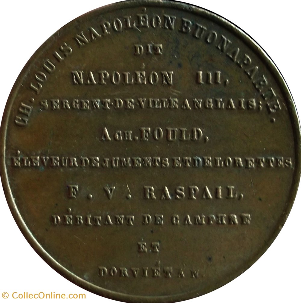 Médaille : Puissance de la Démocratie vendredi 17 mars 1848 medailles medaille puissance de la democratie vendredi 17 mars 1848