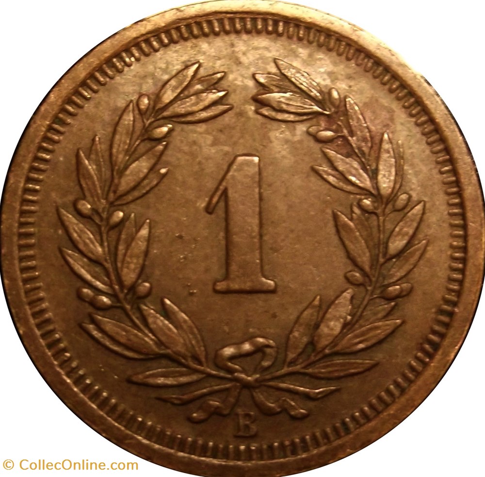 monnaies europe medievale a suisse 1 centime croix suisse 1930 berne b