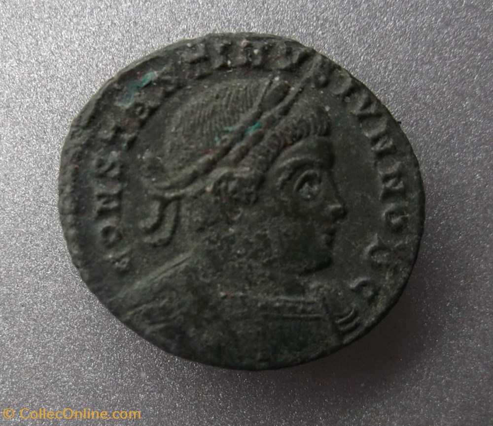 CONSTANTIN II RIC 263 LYON monnaies antiques romaines republicaines imperiales constantin ii ric 263 lyon