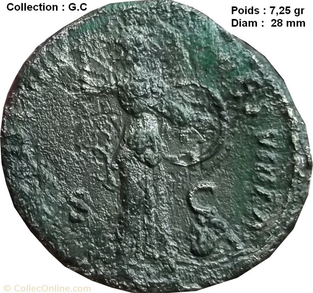 As de Domitien ric 242 b monnaie antique av jc ap romaine as de domitien ric 242 b