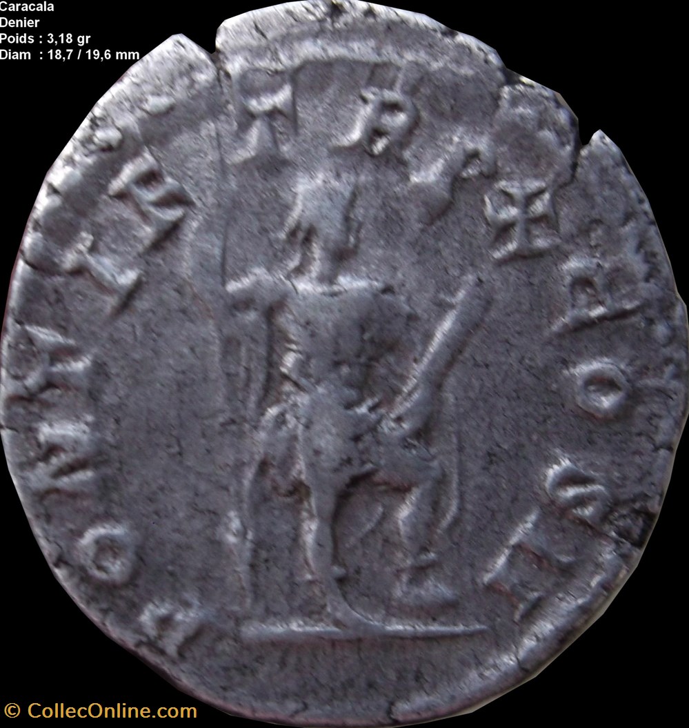 monnaies antiques romaines imperiales et republicaines denier caracala ric 95