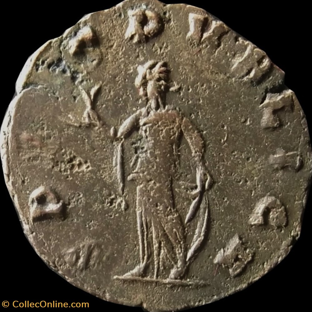 CLAUDE II LE GOTHIQUE Antoninien RIC 168 monnaies antiques romaines republicaines imperiales claude ii le gothique antoninien ric 168