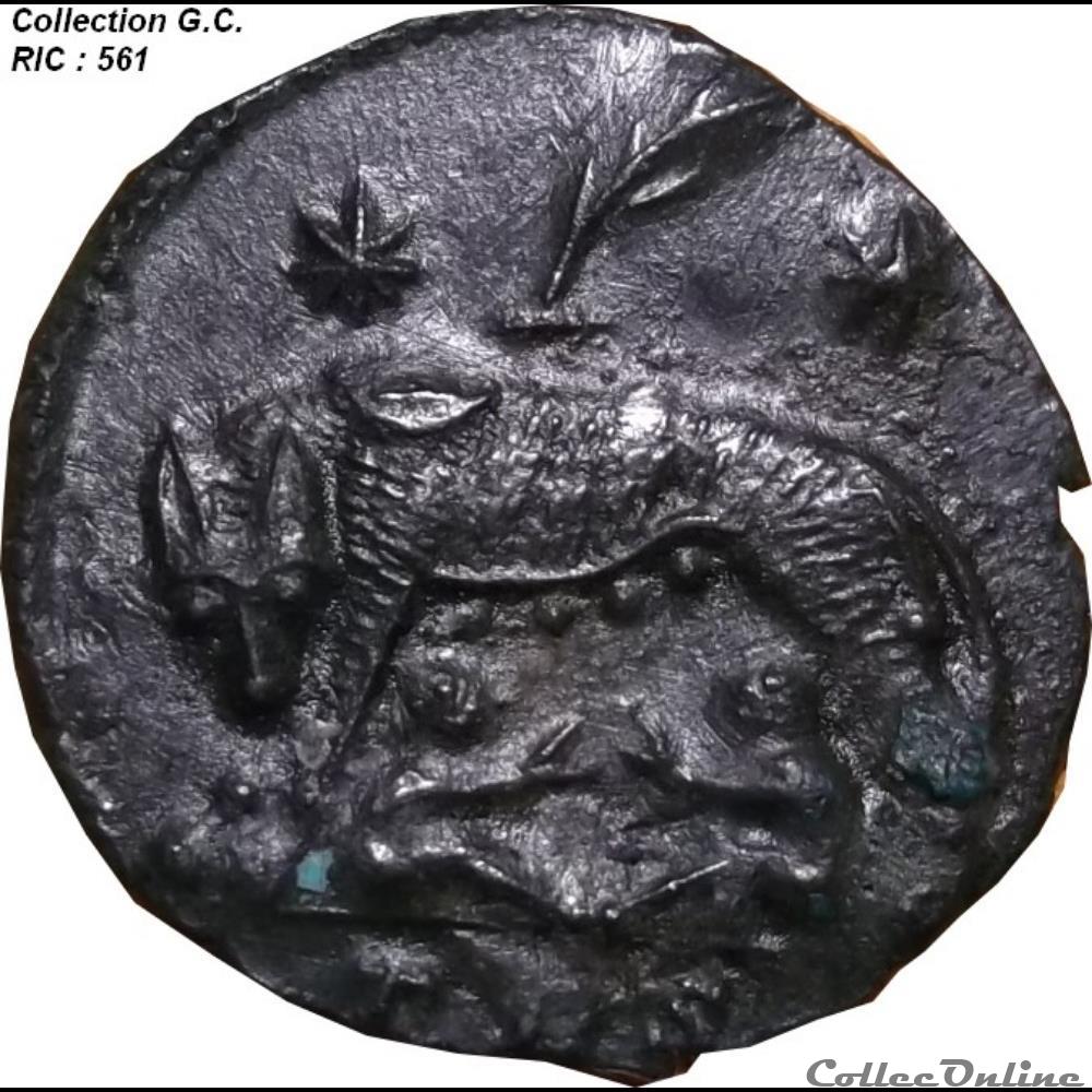 monnaie antique romaine vrbs roma ric 561