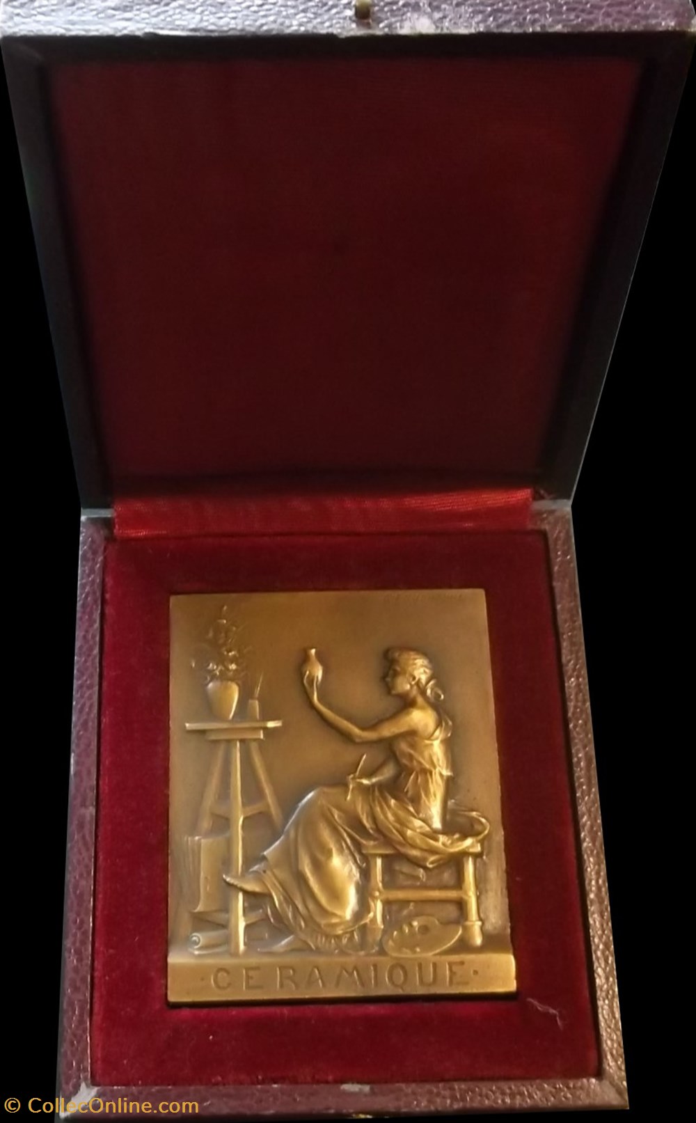 Médaille plaque " CERAMIQUE " medailles medaille plaque ceramique