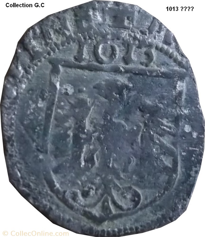 Certainement un Carolus avec erreur de Date ? monnaie feodale certainement un carolus avec erreur de date