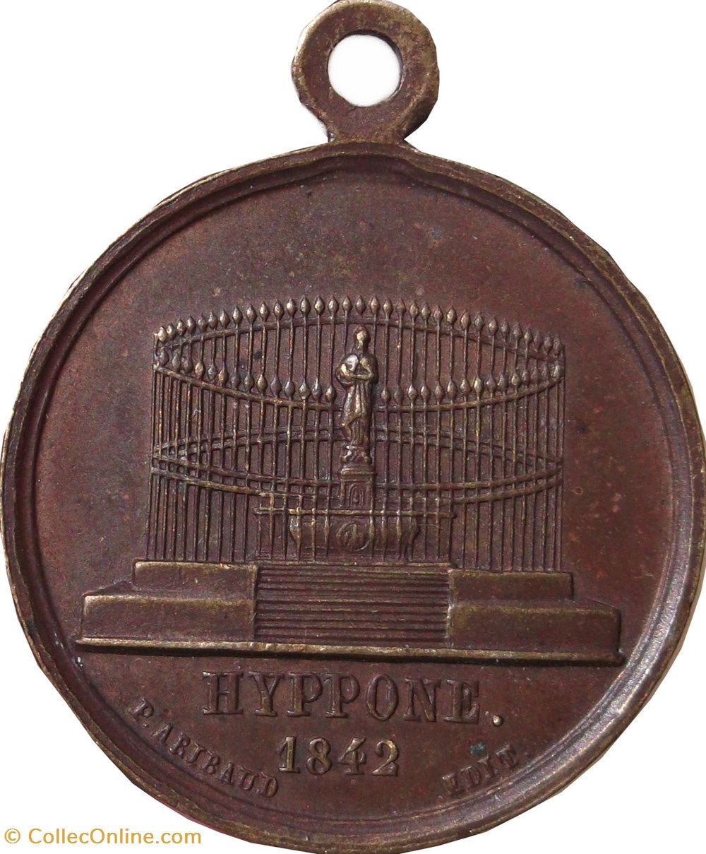 Médaille : Saint Augustin HYPPONE 1842 medailles medaille saint augustin hyppone 1842