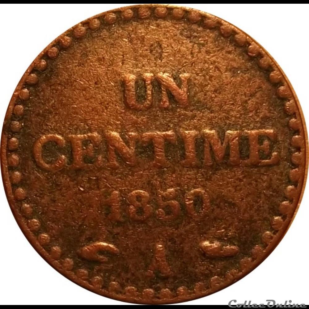 1 CENTIME DUPRE monnaie france moderne 1 centime dupre