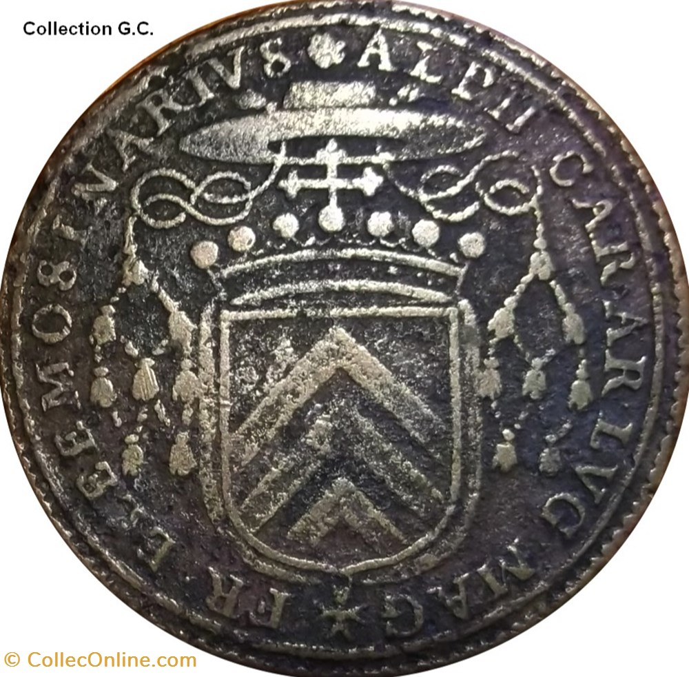 - LYON ET DU LYONNAIS (OFFICIERS ET NOBLESSE DE...) ALPHONSE LOUIS DU PLESSIS 1635 monnaie monde pologne lyon et du lyonnais officiers et noblesse de alphonse louis du plessis 1635