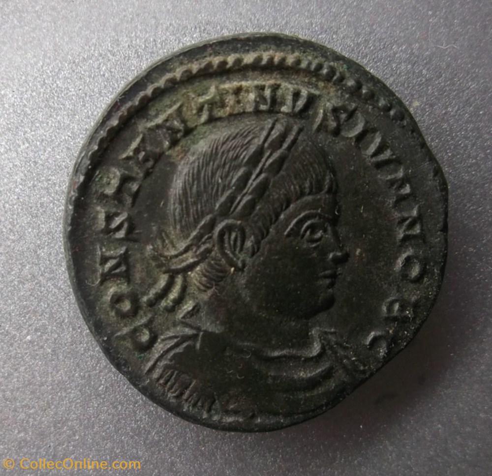 CONSTANTIN II RIC 454 TREVES monnaies antiques romaines republicaines imperiales constantin ii ric 454 treves