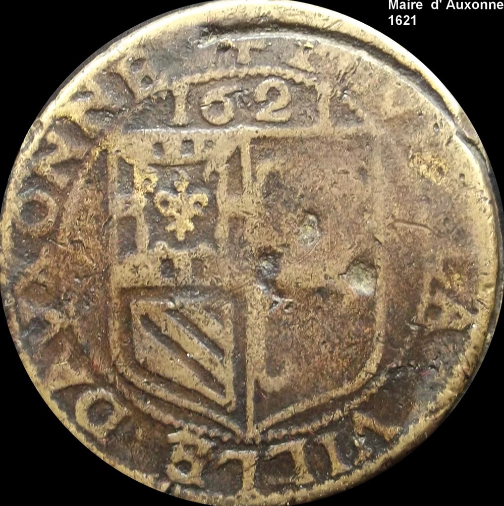 Jeton d'AUXONNE monnaies monde pologne jeton auxonne
