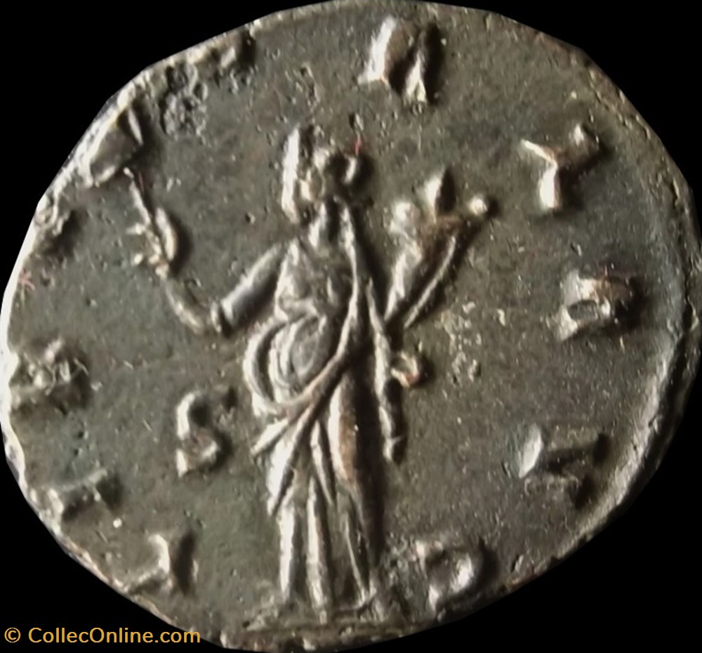 "GALLIEN" Gallien (Publius Licinius Egnatius Gallienus) RIC 227 monnaies antiques romaines republicaines imperiales gallien gallien publius licinius egnatius gallienus ric 227