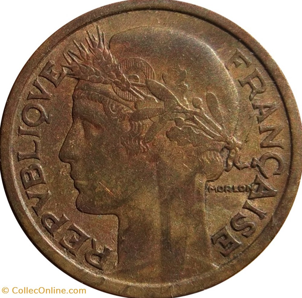 1 franc Morlon 1934 Paris F.219/5 monnaies 1 franc morlon 1934 paris f 219 5
