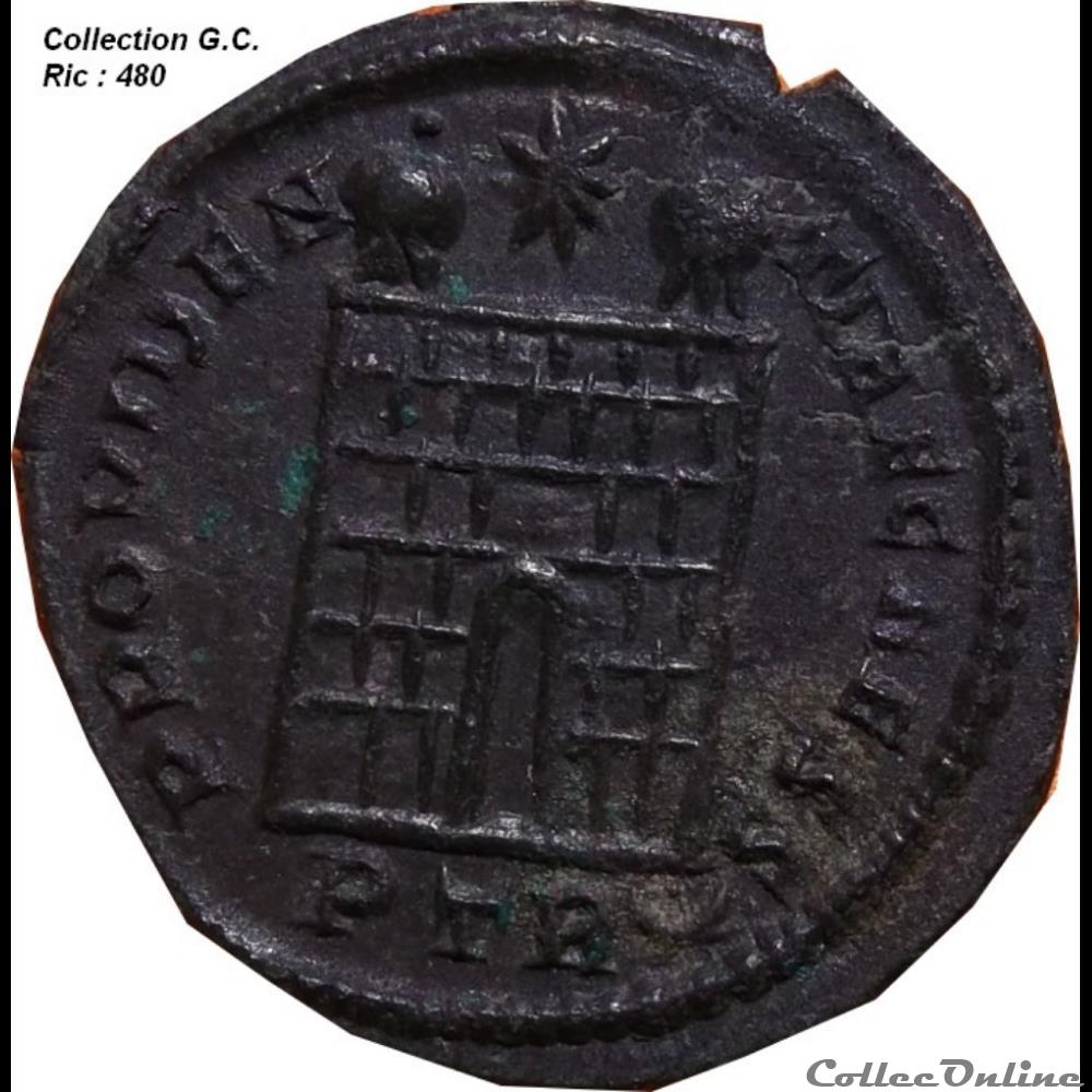CONSTANCE II RIC 480 PTR monnaie antique romaine constance ii ric 480 ptr