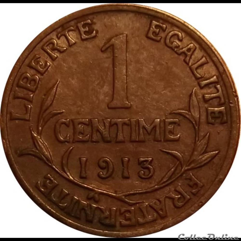 1 Centime Daniel Dupuis 1913 monnaie france moderne 1 centime daniel dupuis 1913
