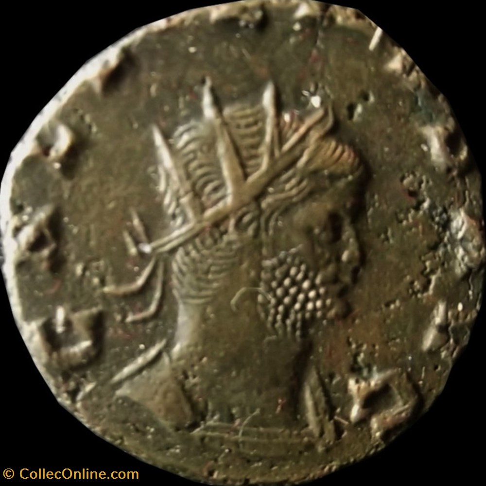 "GALLIEN" Gallien (Publius Licinius Egnatius Gallienus) Épouse : Salonine ric 245 monnaies antiques romaines republicaines imperiales gallien gallien publius licinius egnatius gallienus epouse salonine ric 245