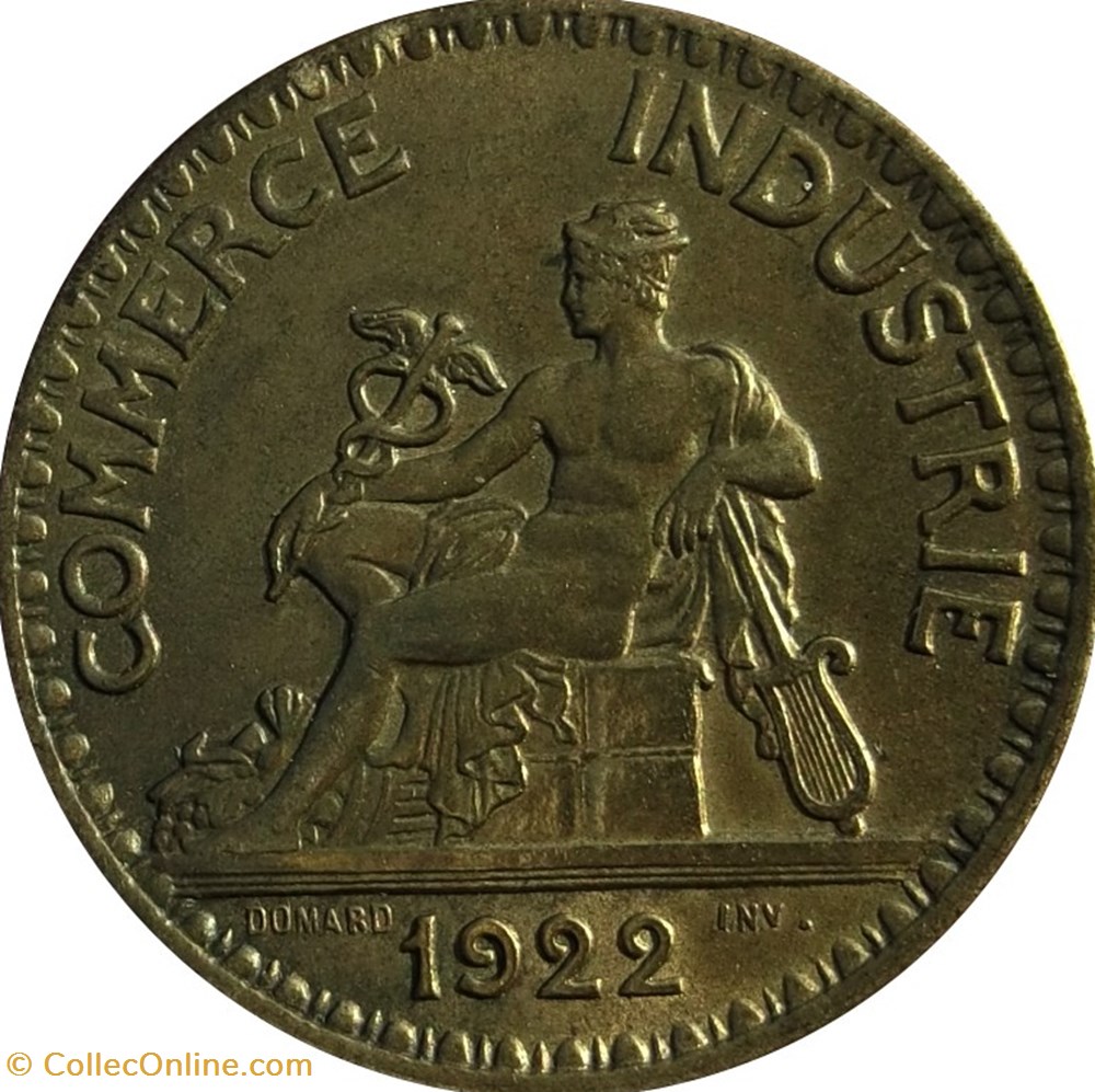 2 francs Chambres de Commerce 1922 monnaies france 2 francs chambres de commerce 1922