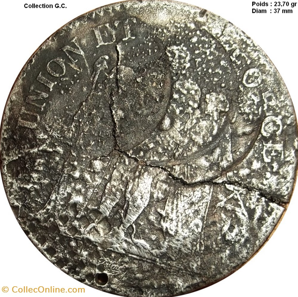 5 francs union et force HS monnaies france modernes 5 francs union et force hs