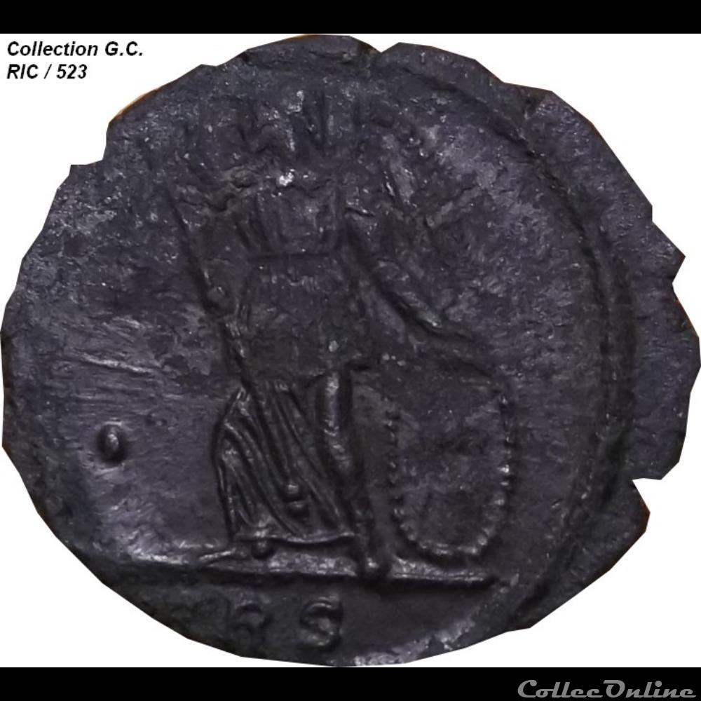 CONSTANTINOPOLIS RIC 523 monnaie antique av jc ap romaine constantinopolis ric 523