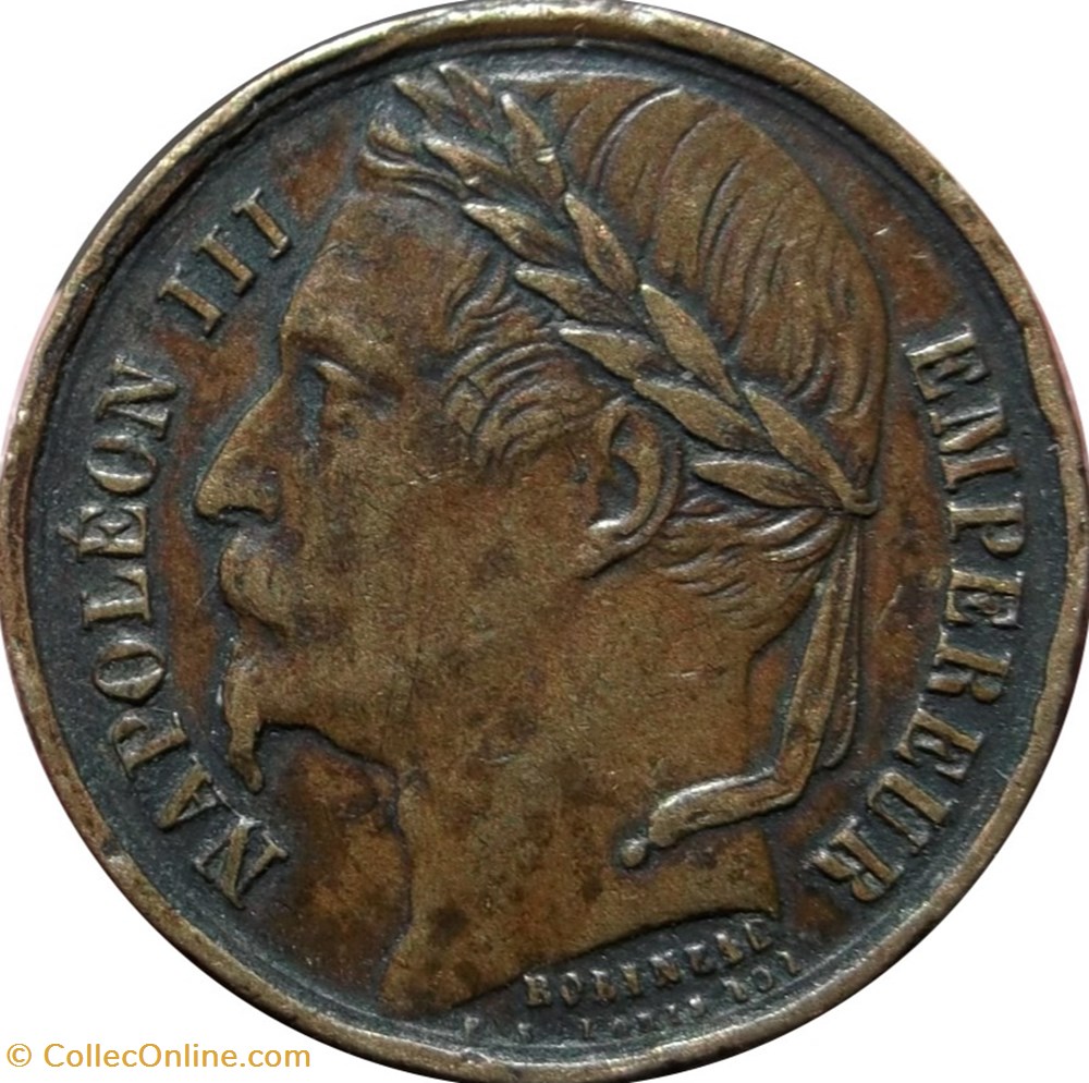 Napoléon III rétablissement de l'empire monnaies monde pologne napoleon iii retablissement de empire