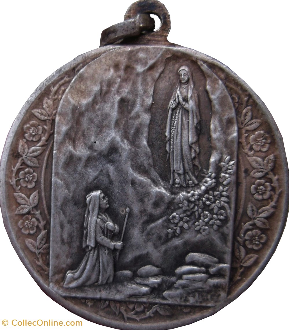 Médaille : Vatican, Médaille, Pie XI 75ème Anniversaire des Apparitions medailles medaille vatican medaille pie xi 75eme anniversaire des apparitions