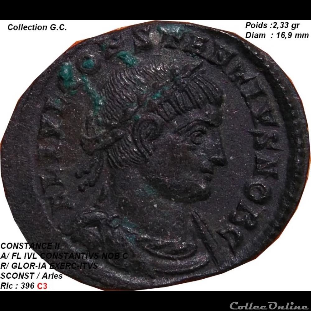 CONSTANCE II RIC 396 monnaie antique romaine constance ii ric 396