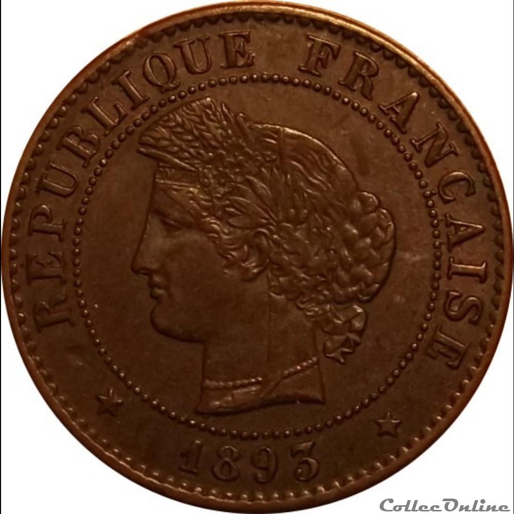 monnaie antique romaine 1 centime ceres 1893 a