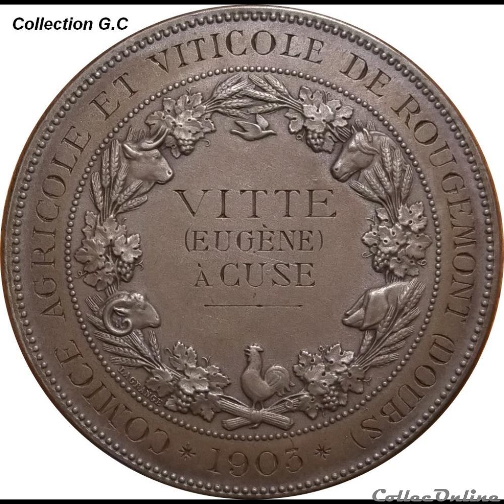 medaille france romaine numismatique agricole