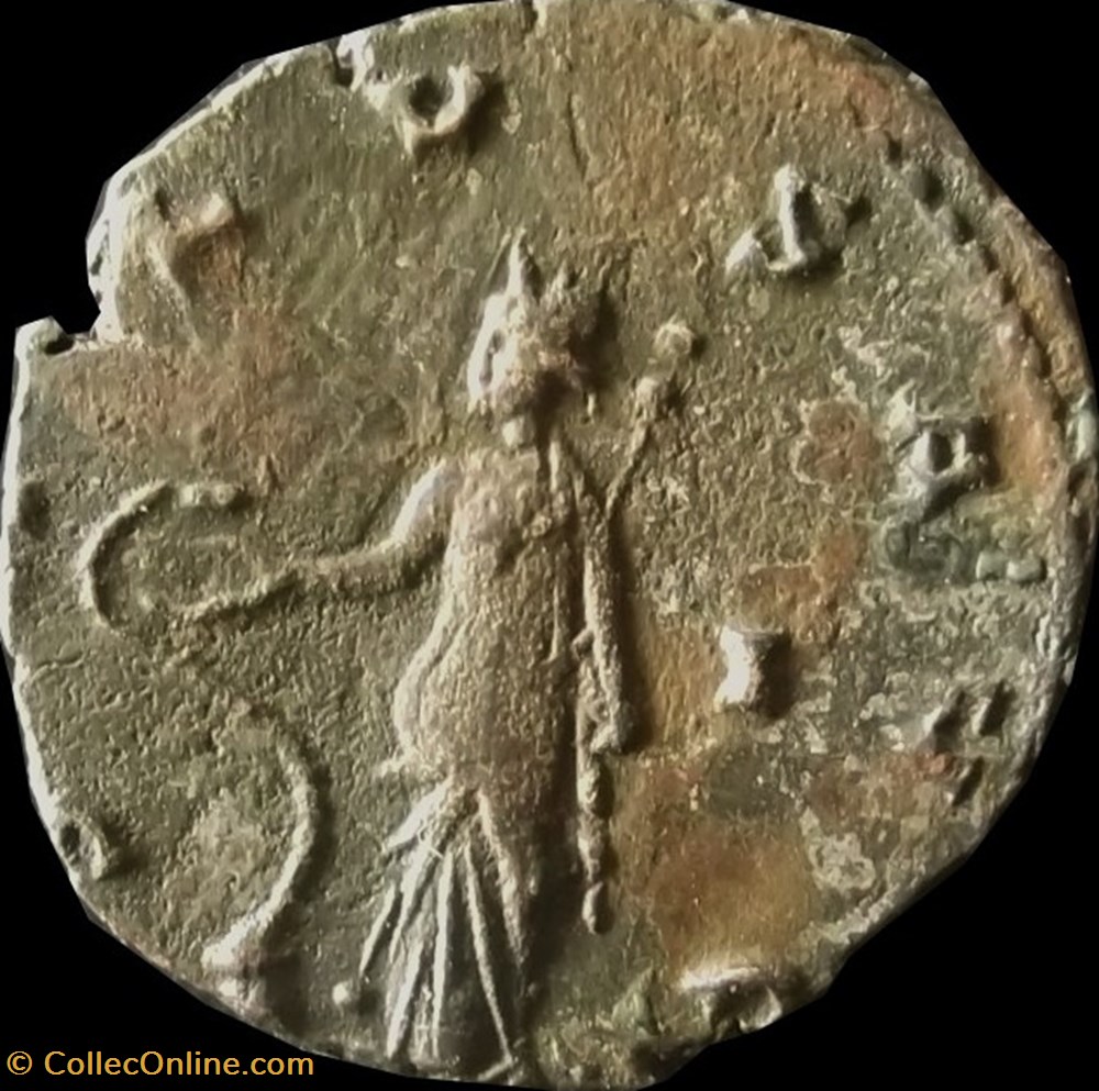 monnaies antiques romaines republicaines imperiales gallien gallien publius licinius egnatius gallienus ric 581