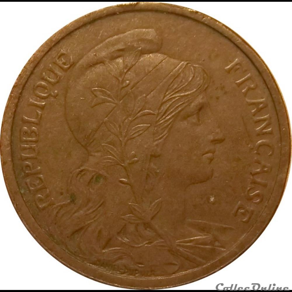 Deux Centimes Daniel Dupuis 1916 monnaie france moderne deux centimes daniel dupuis 1916