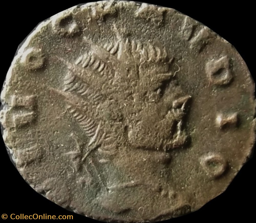 CLAUDE II LE GOTHIQUE Antoninien RIC 261 monnaies antiques romaines republicaines imperiales claude ii le gothique antoninien ric 261