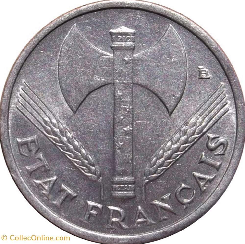 monnaies 50 centimes francisque legere 1943 f 196 1