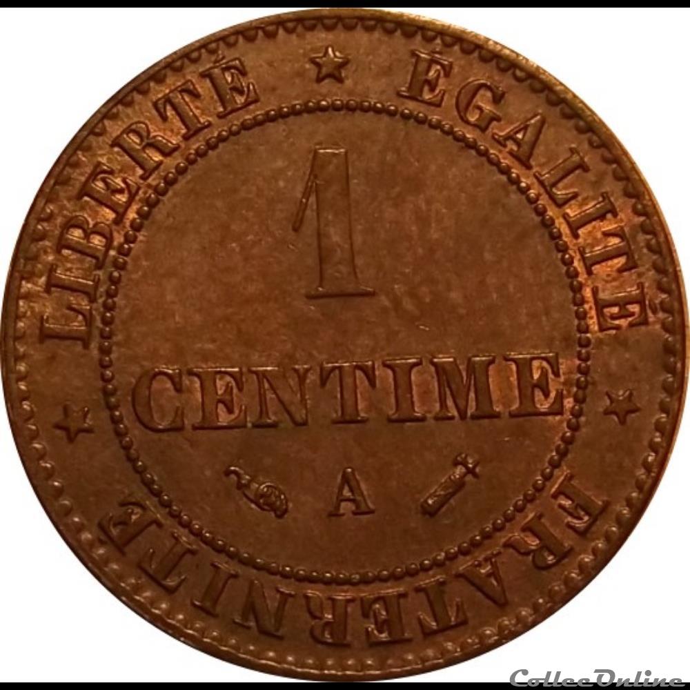1 Centime Cérès 1894 A monnaie antique romaine 1 centime ceres 1894 a