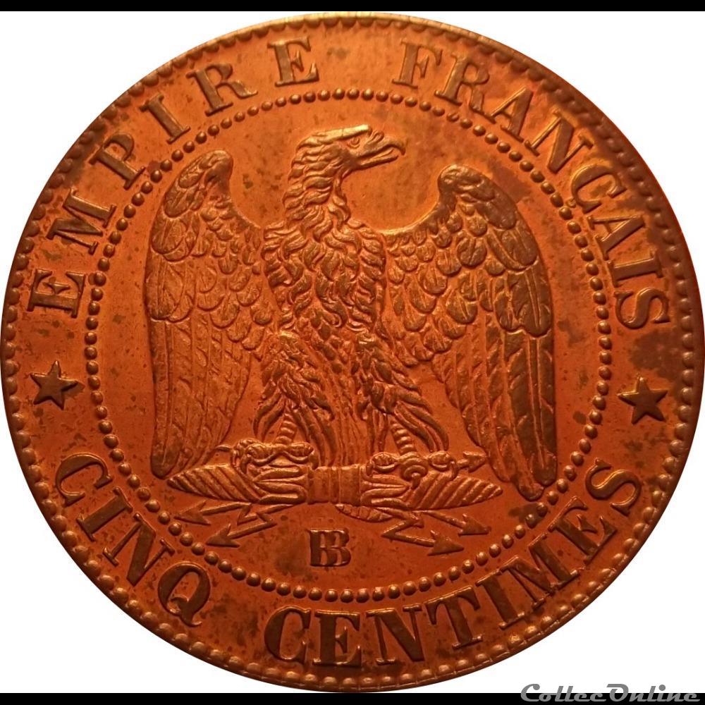 5 Centimes 1862 BB monnaie france moderne 5 centimes 1862 bb