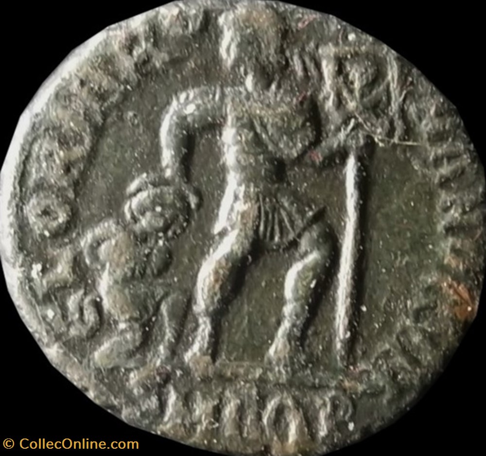VALENS Nom de naissance Flavius Iulius Valens Épouse Albia Dominica monnaies antiques romaines republicaines imperiales valens nom de naissance flavius iulius valens epouse albia dominica