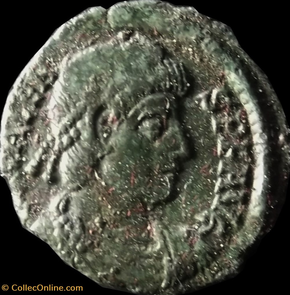 monnaies antiques romaines republicaines imperiales valens nom de naissance flavius iulius valens epouse albia dominica