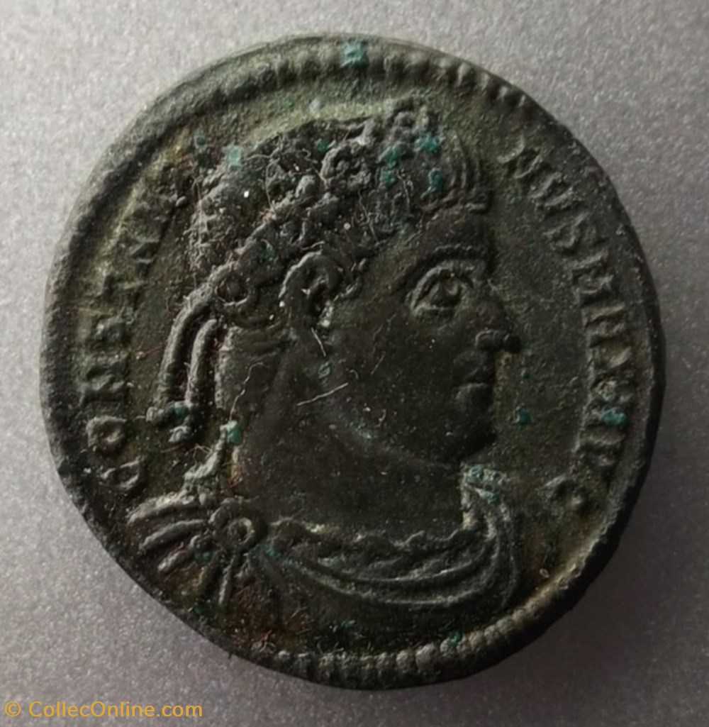 CONSTANTIN I RIC 327 monnaies antiques romaines republicaines imperiales constantin i ric 327