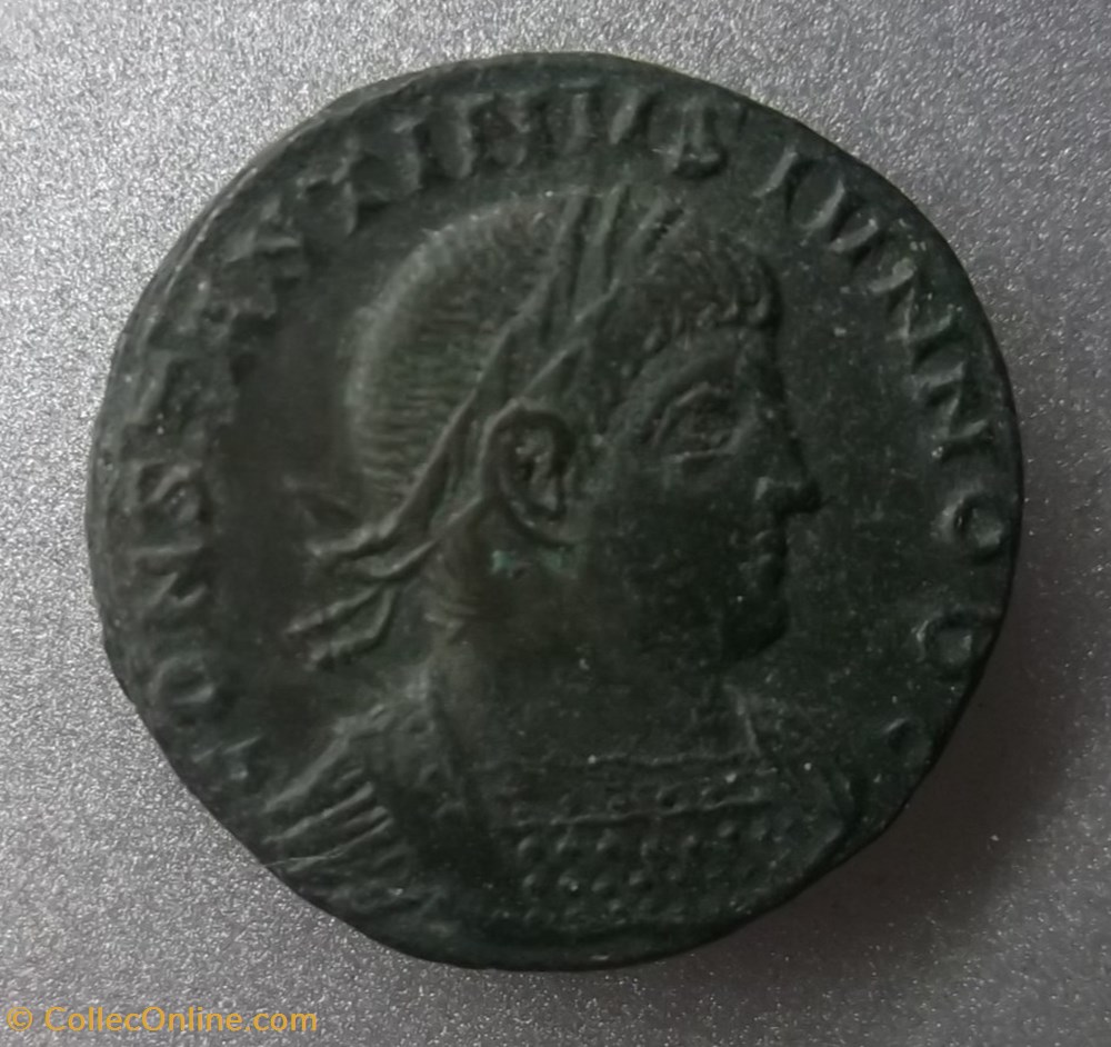 CONSTANTIN II RIC 328 ROME monnaies antiques romaines republicaines imperiales constantin ii ric 328 rome