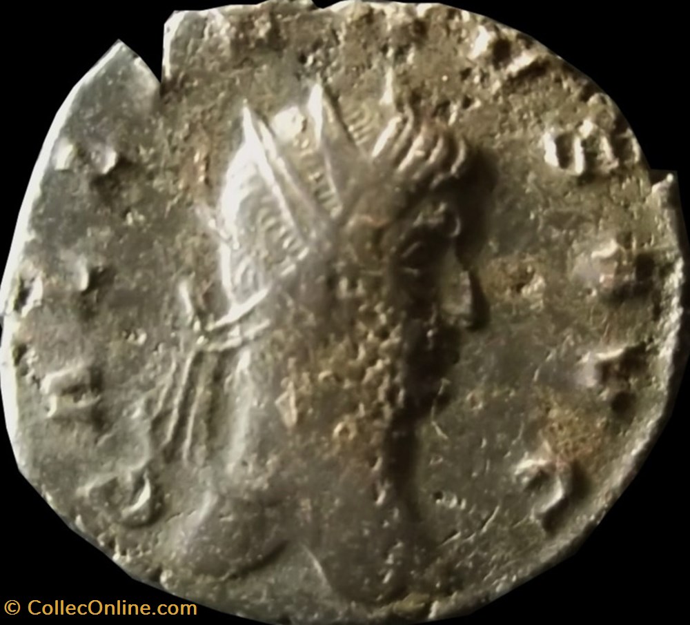 Gallien (Publius Licinius Egnatius Gallienus) RIC 553 monnaies antiques romaines republicaines imperiales gallien publius licinius egnatius gallienus ric 553