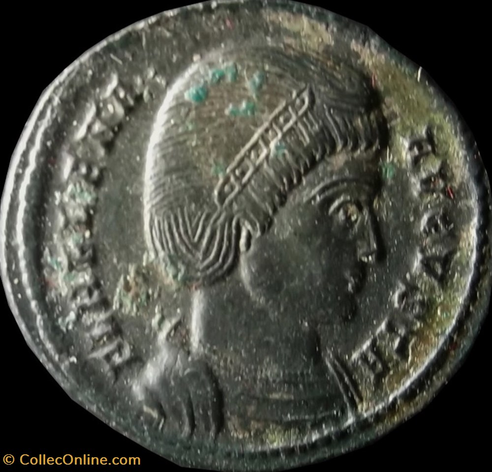 HELENE mère de Constantin , épouse de Constance Clore ric 458 monnaies antiques romaines republicaines imperiales helene mere de constantin epouse de constance clore ric 458