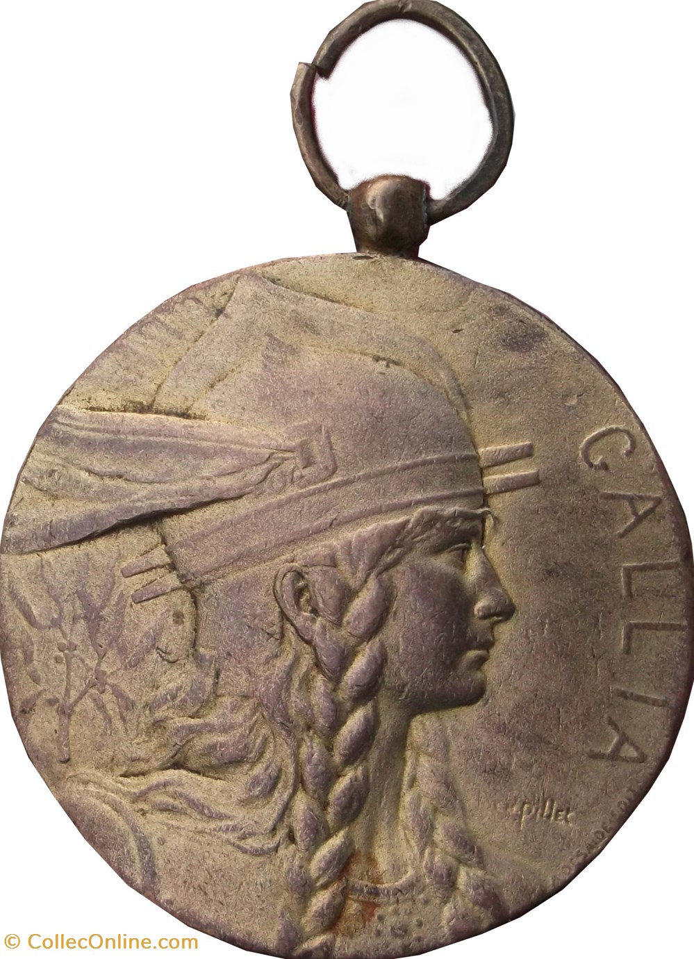 medailles medaille gallia concours de union vosgiennes 7juin 1925
