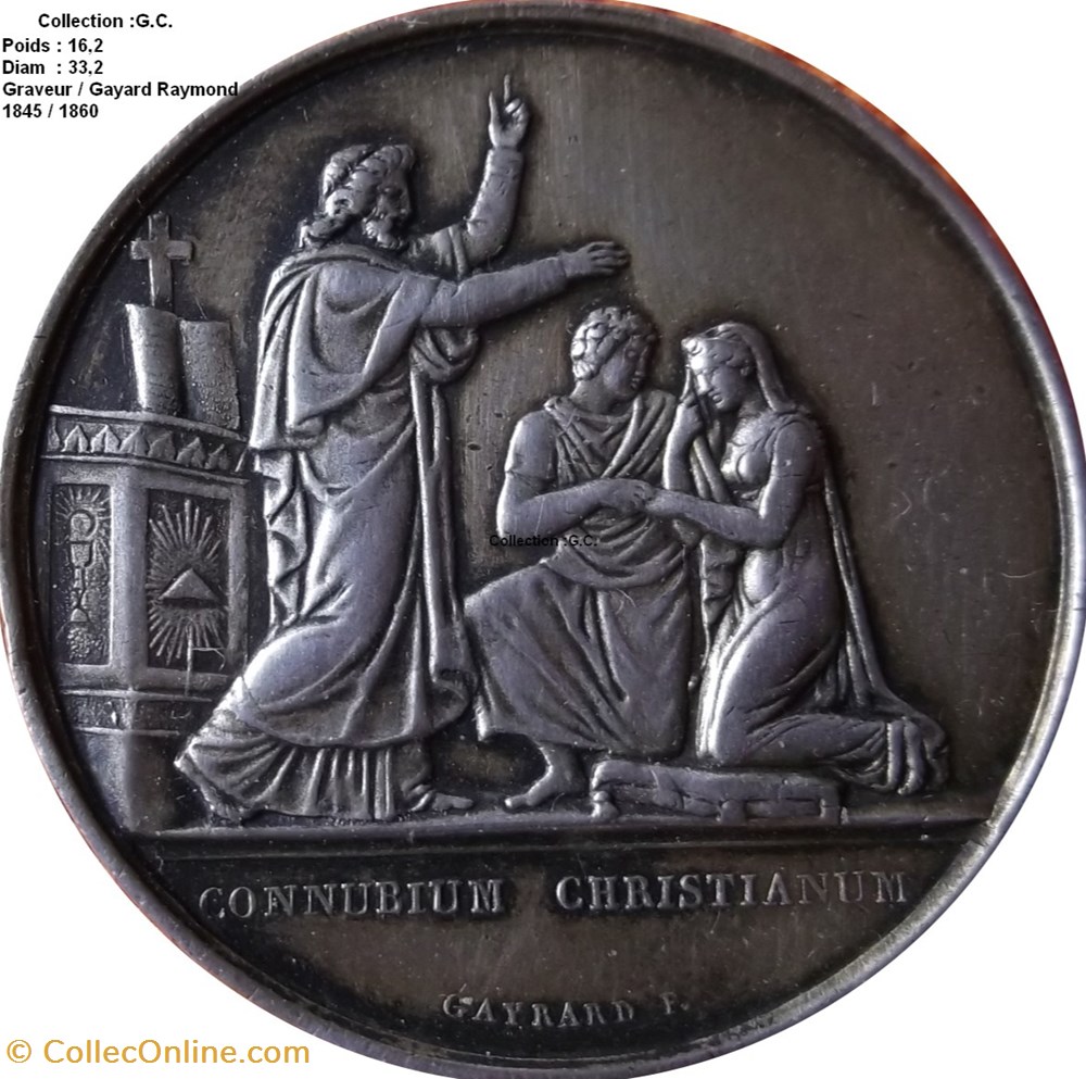 medailles france medaille de mariage