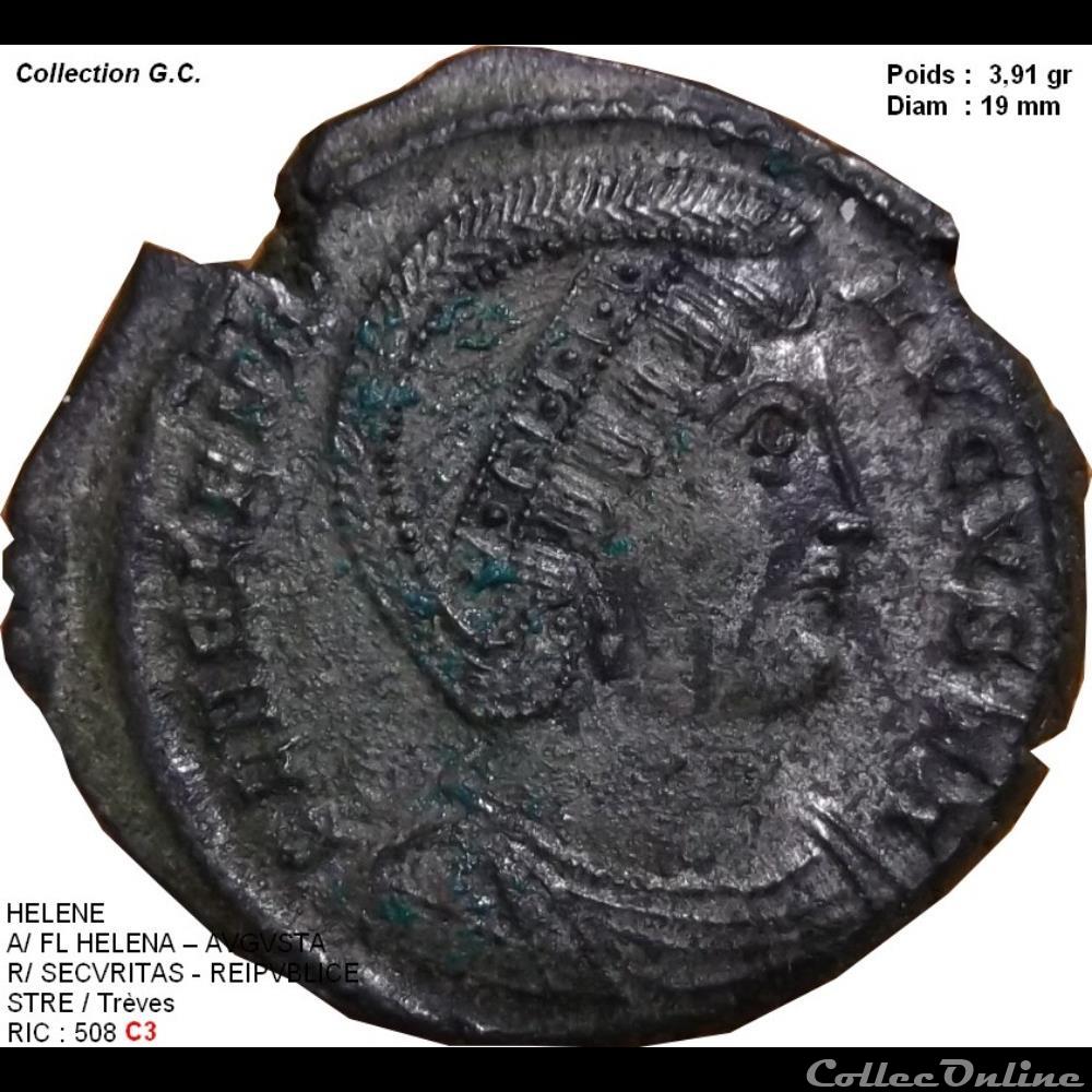 HELENE RIC 508 monnaie antique romaine helene ric 508