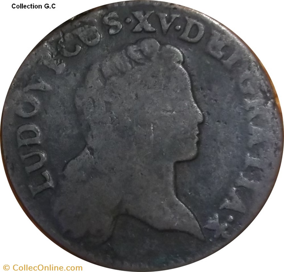 Demi sol au buste enfantin 1720 AA Metz monnaie france royale demi sol au buste enfantin 1720 aa metz