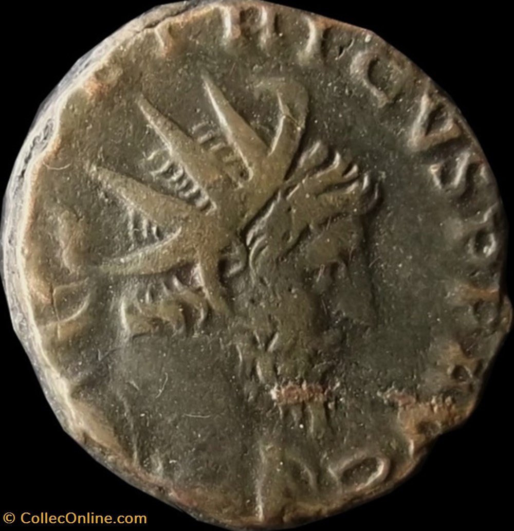 monnaies antiques romaines republicaines imperiales antoninien tetricus i ric 88