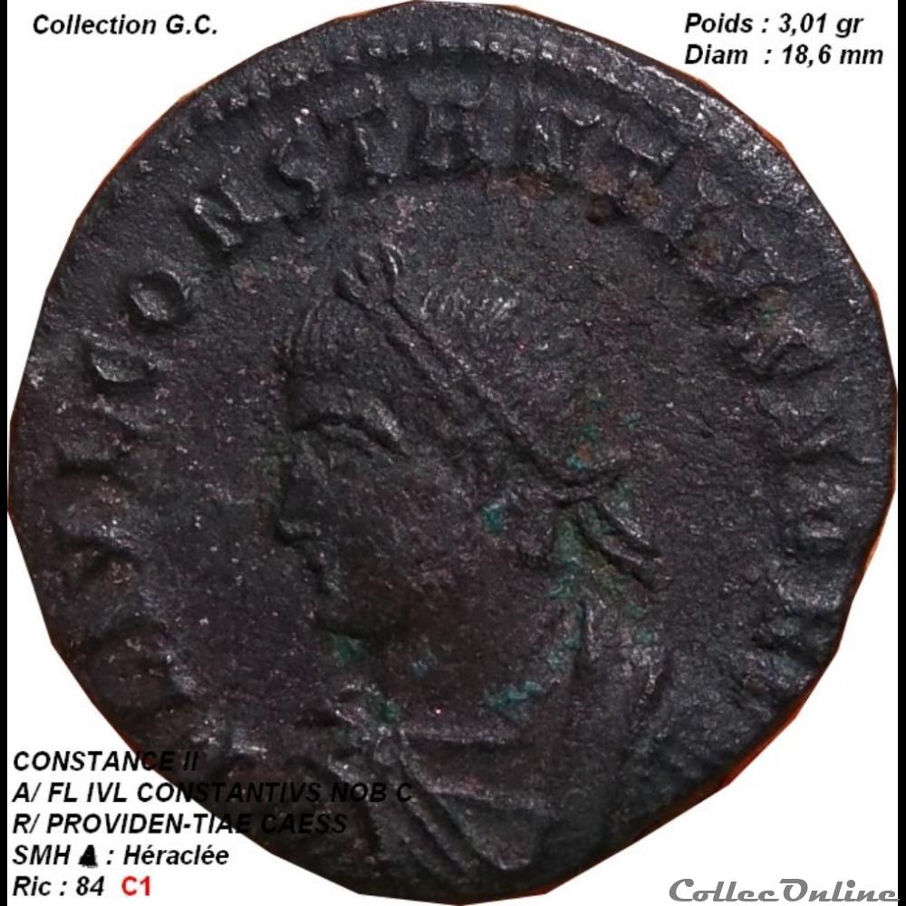 CONSTANCE II RIC 84 monnaie antique romaine constance ii ric 84